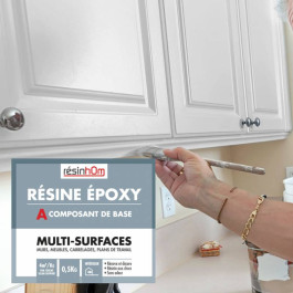 Peinture résine époxy multi-surfaces couleur RAL 6001 Vert émeraude