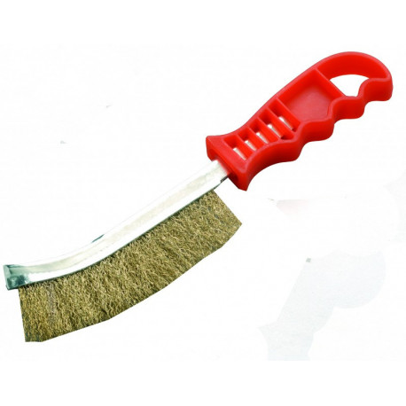 Brosse métallique convexe