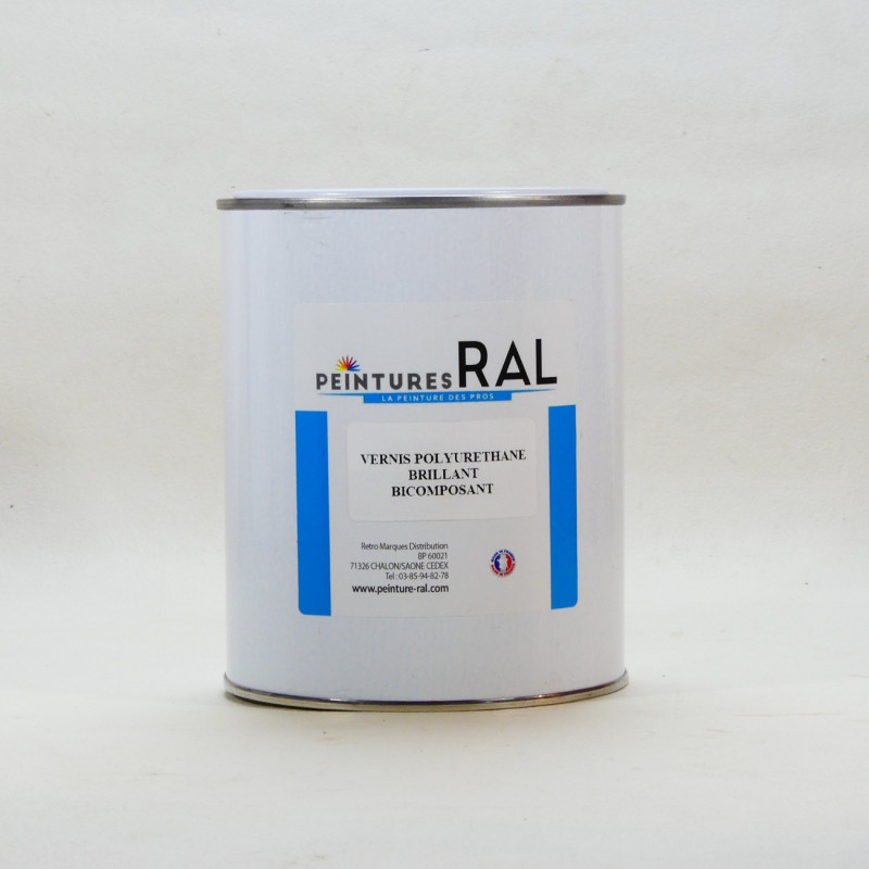 VERNIS À BASE DE POLYURÉTHANE BI-COMPOSANT 2 LITRES 