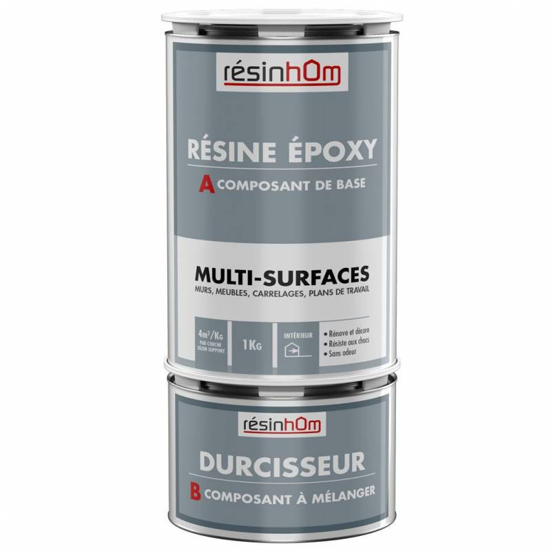 Peinture epoxy bi-composant brillante pour la protection et la