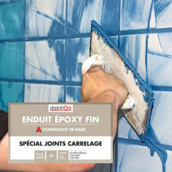 Joint époxy pour carrelage et piscine couleur RAL 1019 Beige gris