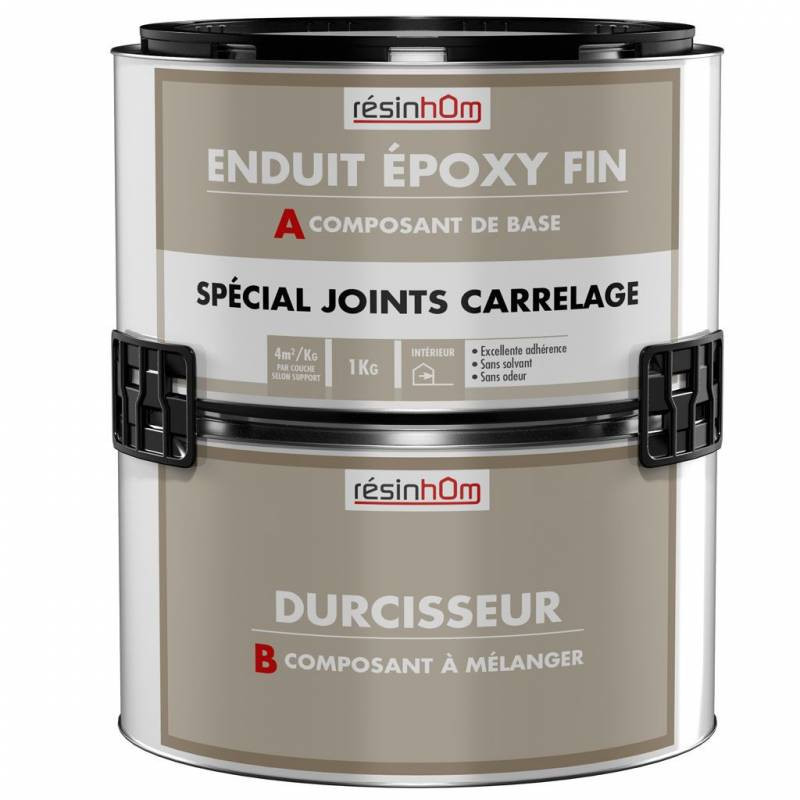 Joint fin carrelage gris - 1kg