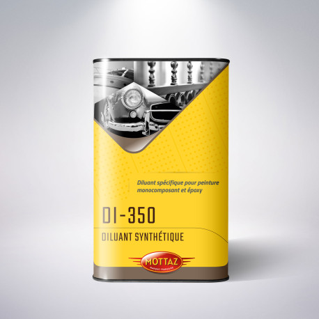 Diluant peinture Mottaz DI-350 pour noir à châssis - bidon 500ml