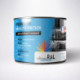 Peinture ral 5003 bi-composant Polyurethane en pot finition satinée application pistolet