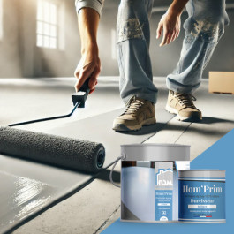 Primaire 100% époxy surface tolérante HOM'PRIM - KIT 2kg pour 12m²