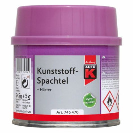 Mastic spécial finition plastiques - 250gr Auto-K